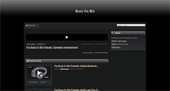 Desktop Screenshot of buzzonbiz.podcastpeople.com