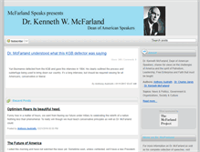 Tablet Screenshot of mcfarlandspeaks.podcastpeople.com